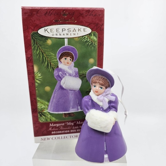 Hallmark Other - Hallmark Madame Alexander Margaret 1st Meg March Little Women Ornament 2001